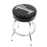 Gibson branded guitar stool