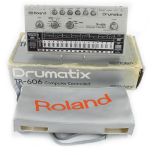Roland Drumatix TR-606 Computer Controlled drum machine, made in Japan, with original case and