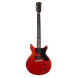 1959 Gibson Les Paul Junior double cut electric guitar, made in USA, ser. no. 9xxxx8; Finish: red,