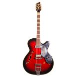 Framus Billy Lorento hollow body electric guitar, made in Germany, circa 1960, ser. no. 4xxx6;
