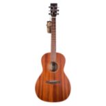 Tanglewood Winterleaf TW3 acoustic guitar; Back, sides and top: mahogany; Fretboard: rosewood;