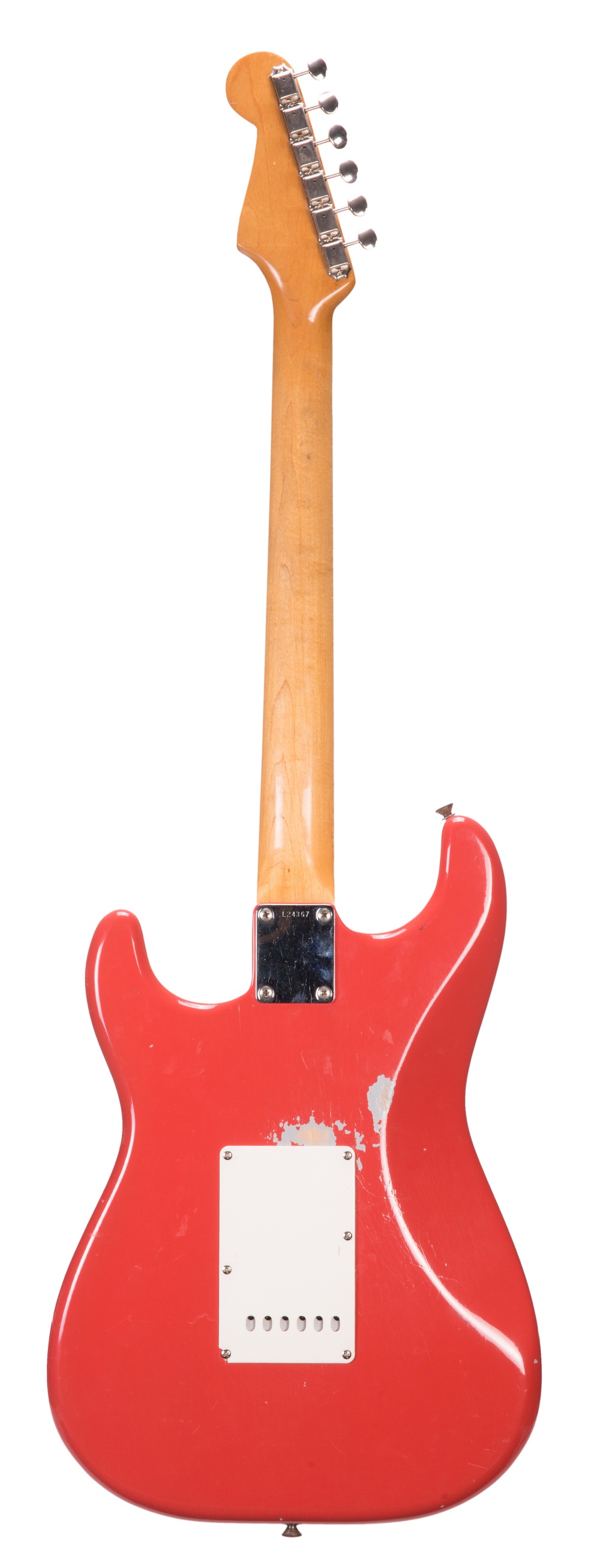 Fender Stratocaster electric guitar comprising an assortment of vintage and modern parts; 1960s - Image 2 of 2