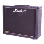 Gary Moore - Marshal model 1936 JCM 800 Lead Series 2x12 guitar amplifier speaker, ser. no. 1397 *