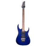 Ibanez RG Series RG270 electric guitar, made in Korea, ser. no. C01xxxx64; Finish: midnight blue;