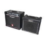 Peavey Rage 158 guitar amplifier; together with a Kustom Dart 10FX guitar amplifier (2)