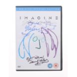 The Beatles interest - autographed Imagine DVD signed by Yoko Ono, Cynthia Lennon, Alan Williams and