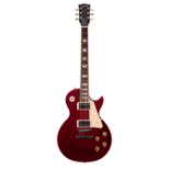 1990 Gibson Les Paul Standard electric guitar, made in USA, ser. no. 9xxx0xx1; Finish: wine red,