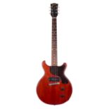1960 Gibson Les Paul Junior double cut electric guitar, made in USA, ser. no. 0xxx4; Finish: cherry,