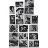 1960s - 1980s horror - large collection of black and white promotional stills relating to 1980s