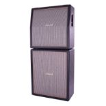 Gary Moore & Jack Bruce - Marshall amplifier speaker cabinet stack, comprising a 1982A Limited