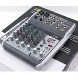 Behringer Xenyx Q820 USB eight input audio mixer, boxed