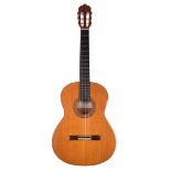 Alhambra 4P classical guitar, made in Spain; Back and sides: rosewood, surface marks; Top: