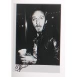 John Entwistle - autographed black and white photograph