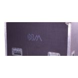 Gary Moore - Large flight case on wheels, stenciled 'BBM' *Used during the 1993/4 BBM (Bruce, Baker,