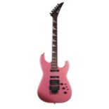 1980s Charvel by Jackson/Charvel Model 4 electric guitar, ser. no. 2xxxx6; Finish: Burgundy mist,