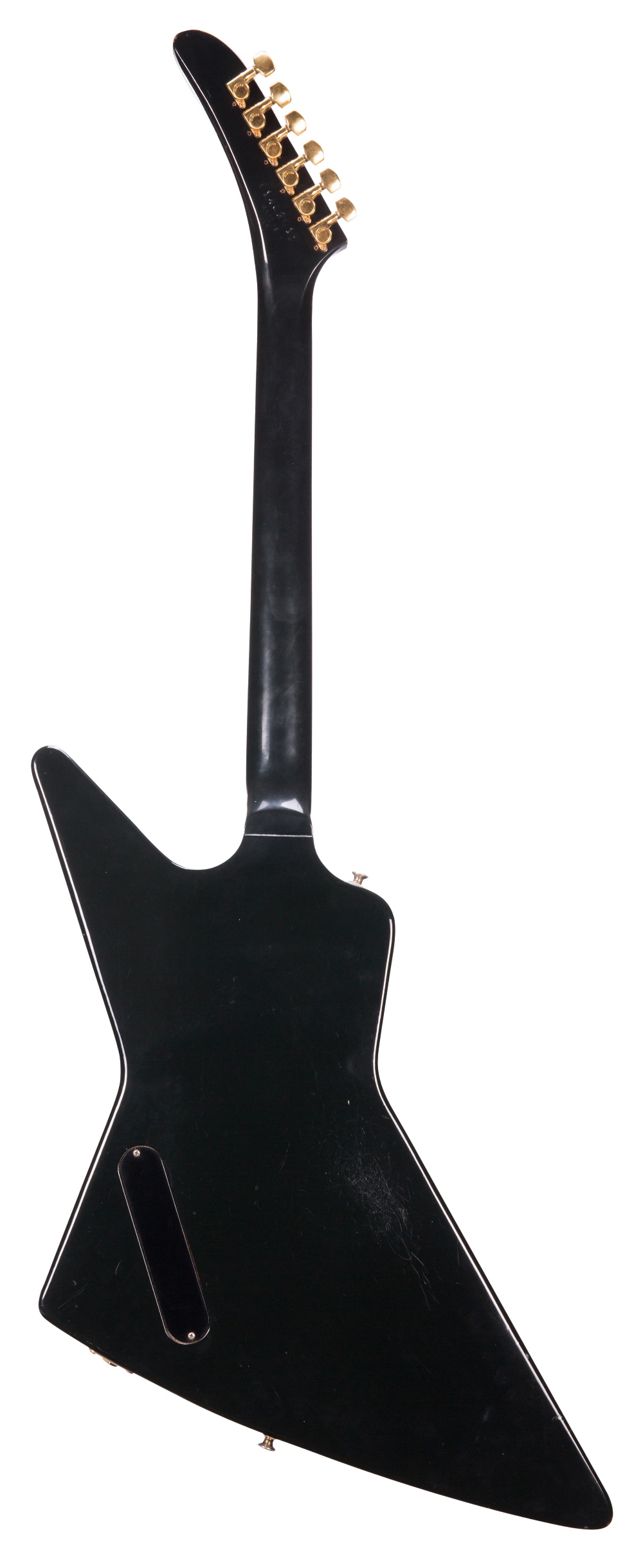 1982 Gibson Explorer electric guitar, made in USA, ser. no. 8xxx2xx8; Finish: black, buckle rash - Image 2 of 2