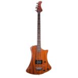 Late 1970s Hofner Professional Line S7B bass guitar, made in Germany; Finish: mahogany, minor marks;