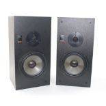 Pair of Celestion Ditton 130 reference speakers (missing grille covers)
