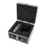 AKG Perception 220 condenser microphone, within original flight case with shock mount