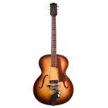 Hofner Senator hollow body guitar, made in Germany, circa 1958, ser. no. 3xx1; Finish: brunette,
