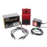 Gary Moore - Boss PSM-5 Power Supply & Master Switch guitar pedal; together with a Boss PSA-120