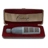 Vintage Cadenza ribbon microphone, within original case