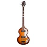Tanglewood violin bass guitar, made in Korea; Finish: sunburst, various minor imperfections;