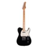 1999 G & L Asat Classic electric guitar, made in USA, ser. no. CLF1xxx1; Finish: black, various