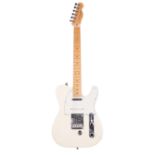 1998 Fender Nashville B-Bender Telecaster electric guitar ; Finish: Olympic white; Fretboard: maple;