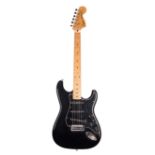 1980s Squier by Fender SQ Series Stratocaster electric guitar, made in Japan, ser. no. SQ1xxx7;
