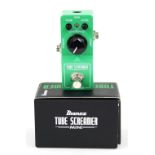 Ibanez Tube Screamer Mini guitar pedal, made in Japan, boxed