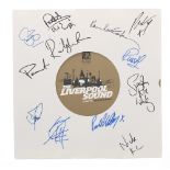 Paul McCartney and others - Liverpool Sound Concert programme bearing the autographs of Paul