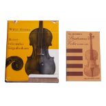 Walter Hamma - Italian Violin Makers, English, French and German translated edition, published 1965;