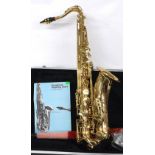 Gear4Music tenor saxophone, case