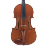 English contemporary Tertis model viola by Ralf Miles, unlabelled, 16 5/8", 42.20cm, case *This