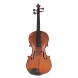 Early 20th century German violin labelled Manufactured in Berlin, Special Copy of Antonio