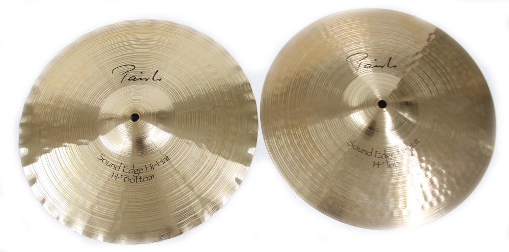 Paiste Signature 14" Sound Edge Hi-Hat cymbals (2)