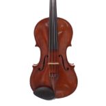 Good mid 20th century violin possibly by Karimier Glisrorynski (no label or brand but bridge