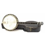 1930 Vega Little Wonder tenor banjo, all original condition aside from skin, maple piecrust
