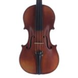 Violin labelled Nicolas Lupot..., 14", 35.60cm
