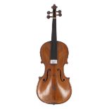 Early 20th century German violin labelled Nicolaus Amatus..., 14 1/4", 36.20cm