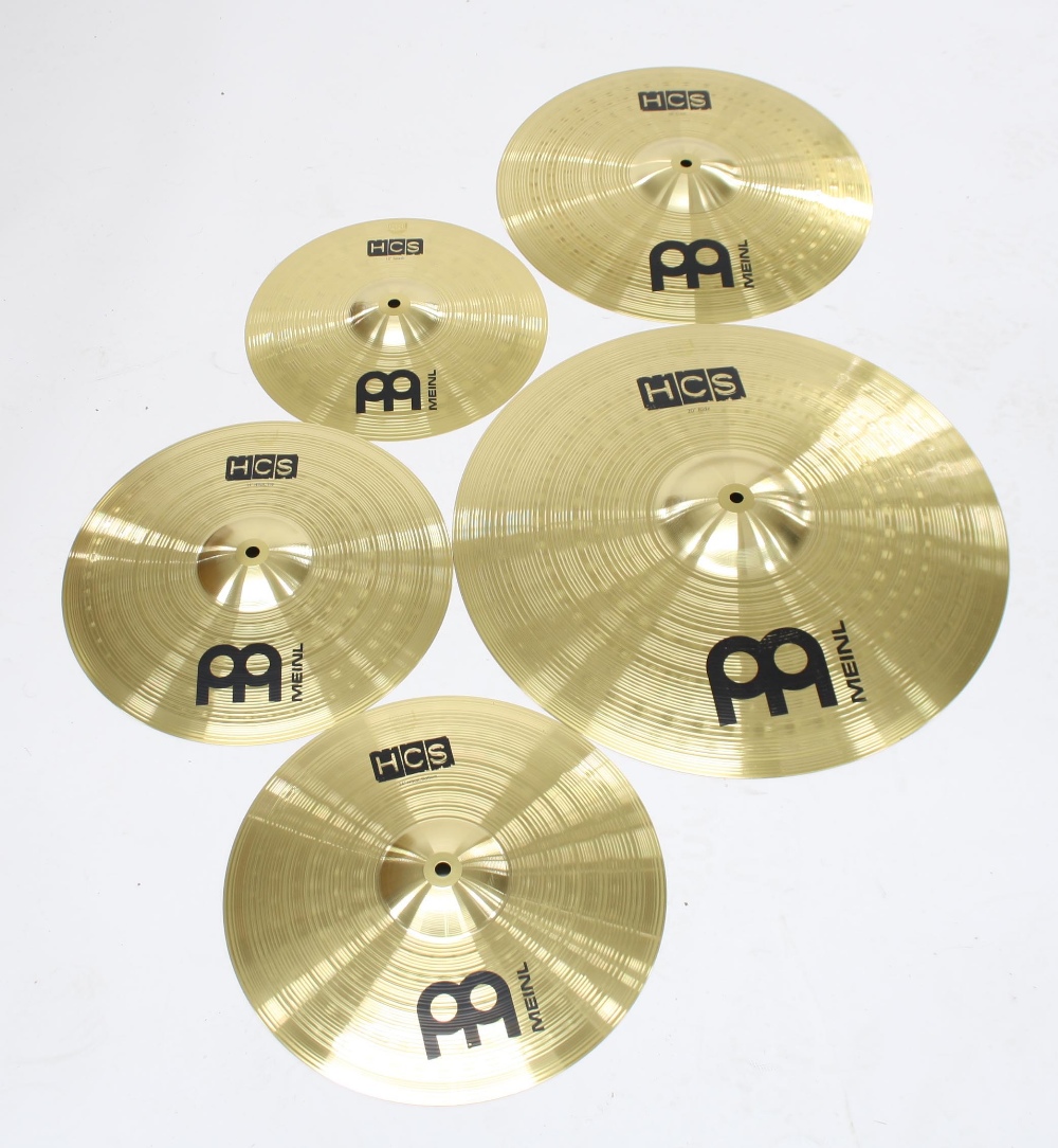 Meinl HCS new player cymbal set up, boxed (5)