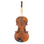 German violin circa 1890, 14 1/8", 35.90cm