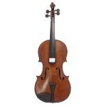 Early 20th century French violin, 14 1/8", 35.90cm