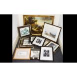 A Quantity Of Framed Prints Seventeen in