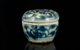 Antique Chinese Ming Dynasty Box And Cov