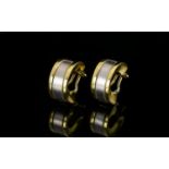 Australian Fine Pair of 17ct Two Tone Go