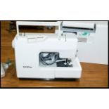 Brother Compal Opus Sewing Machine Model Number 845 complete with carry case, instruction manual,