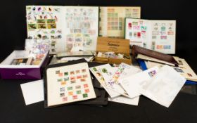 A Large Collection Of Stock Stamps To include a complete mix of world stamps to sort,