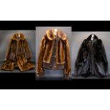 Three Vintage Fur Jackets Each in good condition,